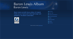 Desktop Screenshot of baronlewis.com