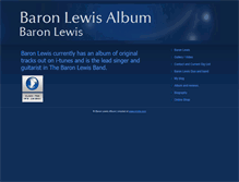 Tablet Screenshot of baronlewis.com